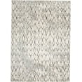 thumbnail image 1 of Feizy Kano Transitional Diamond, Ivory/Gray/Taupe, 7'10" x 10' Area Rug Easy Care Stain Resistant Fade Resistant Global Distressed Design Carpet for Living Dining Bed Room, 1 of 7