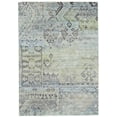 thumbnail image 1 of Feizy Katari Transitional Abstract, Green/Blue/Gray, 5' x 8' Area Rug Sheen Fade Resistant Casual Distressed Design Carpet for Living Dining Bed Room, 1 of 5