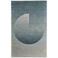thumbnail image 1 of Feizy Katya Modern Geometric, Blue/White, 2' x 3' Accent Rug Easy Care Stain Resistant Pet & Kid Friendly Mid-Century Modern Gradient & Ombre Floor Rug for Living room Bedroom, 1 of 9