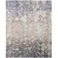 thumbnail image 1 of Feizy Laina Transitional Gradient & Ombre, Tan/Ivory/Blue, 3' x 5' Accent Rug Easy Care Pet & Kid Friendly Stain Resistant Industrial Abstract Floor Rug for Living room Bedroom, 1 of 8