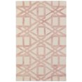 thumbnail image 1 of Feizy Lorrain Modern Geometric, Ivory/Pink/Tan, 8' x 11' Area Rug Easy Care Stain Resistant Fade Resistant Mid-Century Modern Diamond Floor Rug for Living room Bedroom, 1 of 12