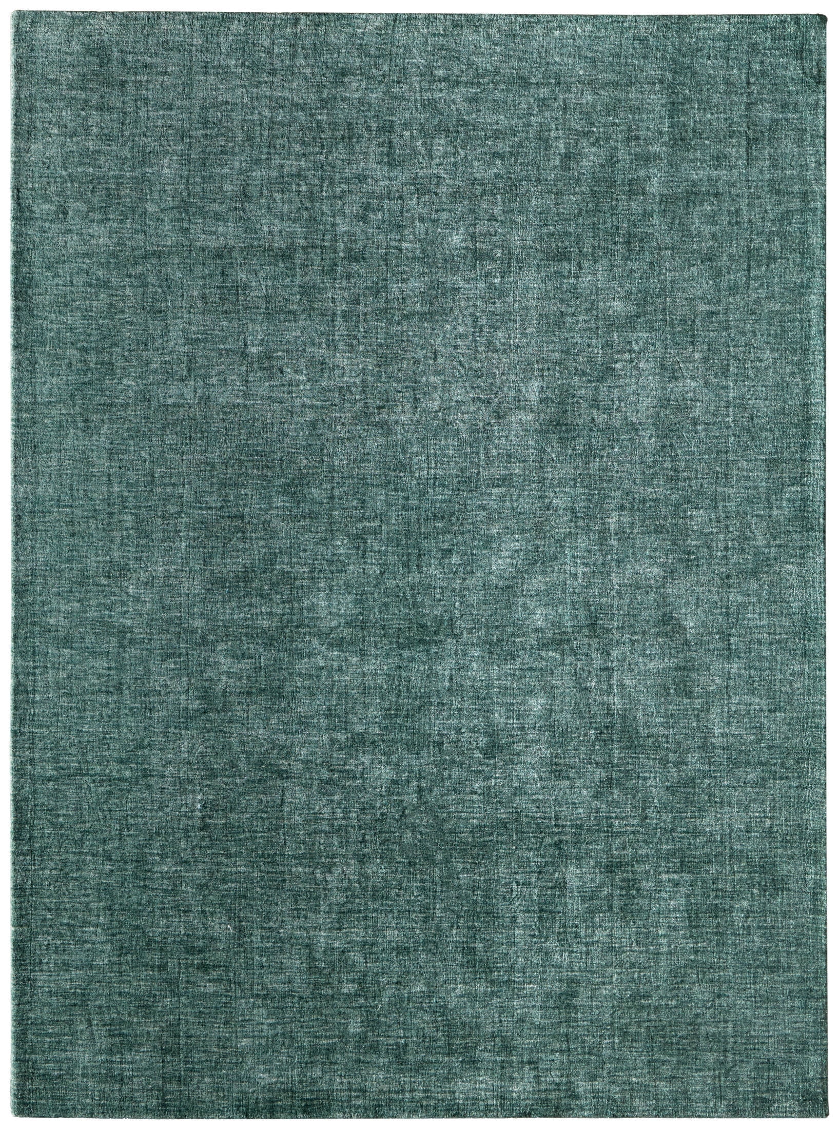 Handmade Light Green Wool Rectangular Area Rug 2' x 3'