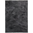 thumbnail image 1 of Feizy Luxe Velour Modern Solid, Taupe/Black, 6'7" x 9'6" Area Rug Sheen Fade Resistant Casual Distressed Floor Rug for Living room Bedroom, 1 of 9