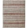 thumbnail image 1 of Feizy Mackay Transitional Stripes, Tan/Ivory/Pink, 5' x 8' Area Rug Sheen Fade Resistant Casual Floor Rug for Living room Bedroom, 1 of 7