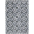 thumbnail image 1 of Feizy Marigold Transitional Geometric, Gray/Blue/White, 8' x 11' Area Rug Easy Care Stain Resistant Fade Resistant Global Floral & Botanical Floor Rug for Living room Bedroom, 1 of 9