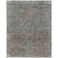 thumbnail image 1 of Feizy Marquette Transitional Medallion, Blue/Red/Gray, 5' x 7' 2" Area Rug, Stain Fade Resistant Pet & Kid Friendly, Area Rug for Living Room and Bedroom, 1 of 8