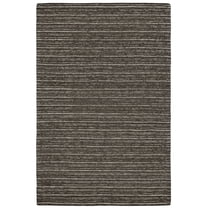 Feizy Morisco Transitional Stripes, Brown/Ivory, 5' x 8' Area Rug Eco Friendly Stain Resistant Water Resistant Casual Abstract Design Carpet for Living Dining Bed Room