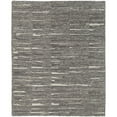 thumbnail image 1 of Feizy Navaro Modern Abstract, Gray/Taupe/Ivory, 5'6" x 8'6" Area Rug Sheen Handmade Scandinavian Stripes Floor Rug for Living room Bedroom, 1 of 8