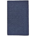 thumbnail image 1 of Feizy Nevis Modern Diamond, Blue, 5' x 8' Area Rug Eco Friendly Reversible Stain Resistant Mid-Century Modern Geometric Design Carpet for Living Dining Bed Room, 1 of 2