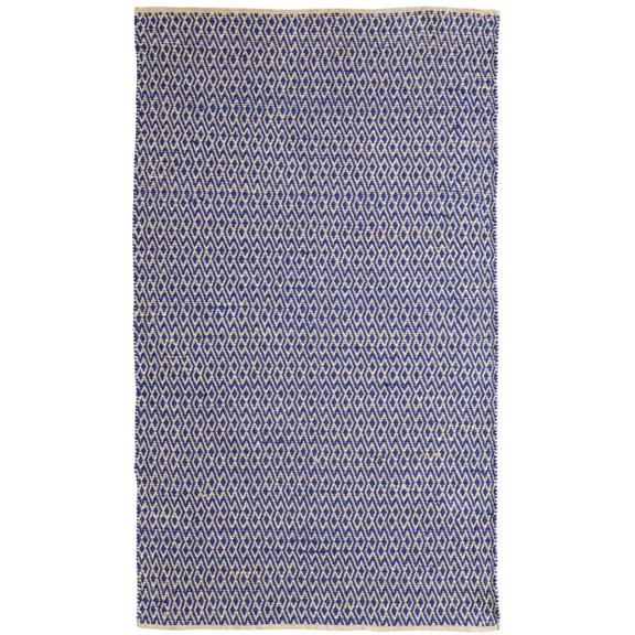 Feizy Norrington Transitional Diamond, Blue/Tan, 8' x 11' Area Rug Stain Fade Resistant Handmade Classic Abstract Floor Rug for Living room Bedroom