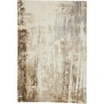 thumbnail image 1 of Feizy Parker Transitional Abstract, Tan/Ivory/Gray, 3' 9" x 5' 7" Accent Rug, Sheen, Area Rug for Living Room and Bedroom, 1 of 6