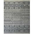 thumbnail image 1 of Feizy Payton Transitional Diamond, Gray/Ivory/Blue, 5'6" x 8'6" Area Rug Sheen Fade Resistant Farmhouse Trellis & Lattice Design Carpet for Living Dining Bed Room, 1 of 4