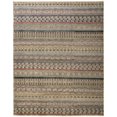 thumbnail image 1 of Feizy Payton Transitional Stripes, Tan/Orange/Blue, 3'6" x 5'6" Accent Rug Sheen Fade Resistant Global Geometric Floor Rug for Living room Bedroom, 1 of 7
