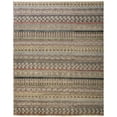 thumbnail image 1 of Feizy Payton Transitional Stripes, Tan/Orange/Blue, 5' 6" x 8' 6" Area Rug, Sheen Fade Resistant, Area Rug for Living Room and Bedroom, 1 of 7