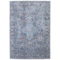 thumbnail image 1 of Feizy Percy Transitional Medallion, Blue/Gray/Orange, 7'10" x 9'10" Area Rug Easy Care Fade Resistant Sheen Bohemian & Eclectic Distressed Floor Rug for Living room Bedroom, 1 of 11