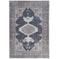 thumbnail image 1 of Feizy Percy Transitional Medallion, Gray/Ivory/Taupe, 4' x 6' Accent Rug Easy Care Fade Resistant Sheen Rustic Diamond Design Carpet for Living Dining Bed Room, 1 of 9