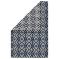 thumbnail image 1 of Feizy Prentiss Transitional Geometric, Blue/Gray, 8' x 10' Area Rug Reversible Easy Care Stain Resistant Classic Diamond Floor Rug for Living room Bedroom, 1 of 5