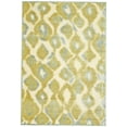 thumbnail image 1 of Feizy Saphir Mah Modern Abstract, Gold/Tan/Gray, 2'2" x 4' Accent Rug Sheen Casual Argyle Design Carpet for Living Dining Bed Room, 1 of 4