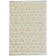 thumbnail image 1 of Feizy Saphir Mah Modern Geometric, Tan/Blue/Gray, 7'6" x 10'6" Area Rug Sheen Casual Abstract Design Carpet for Living Dining Bed Room, 1 of 4