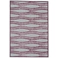 thumbnail image 1 of Feizy Saphir Rubus Modern Abstract, Gray/Purple, 7'6" x 10'6" Area Rug Sheen Mid-Century Modern Chevron Design Carpet for Living Dining Bed Room, 1 of 4