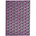 thumbnail image 1 of Feizy Saphir Rubus Modern Geometric, Purple/Brown/Gray, 9'8" x 12'7" Area Rug Sheen Mid-Century Modern Design Carpet for Living Dining Bed Room, 1 of 4
