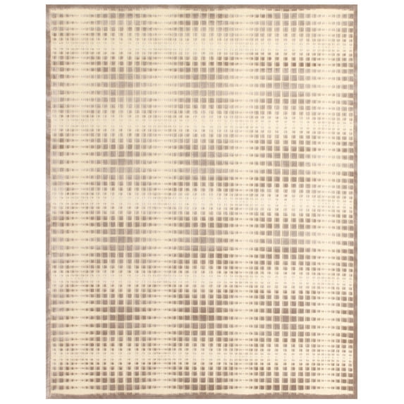 Feizy Saphir Zam Modern Geometric, Tan/Brown/Taupe, 2'2" x 4' Accent Rug Sheen Mid-Century Modern Design Carpet for Living Dining Bed Room
