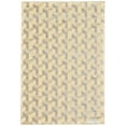 thumbnail image 1 of Feizy Saphir Zam Modern Geometric, Tan/Gray, 2'2" x 4' Accent Rug Sheen Global Design Carpet for Living Dining Bed Room, 1 of 4