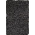 thumbnail image 1 of Feizy Stoneleigh Modern Solid, Black/Gray, 2' x 3' Accent Rug Stain Water Resistant Pet & Kid Friendly Luxury & Glam Design Carpet for Living Dining Bed Room, 1 of 8