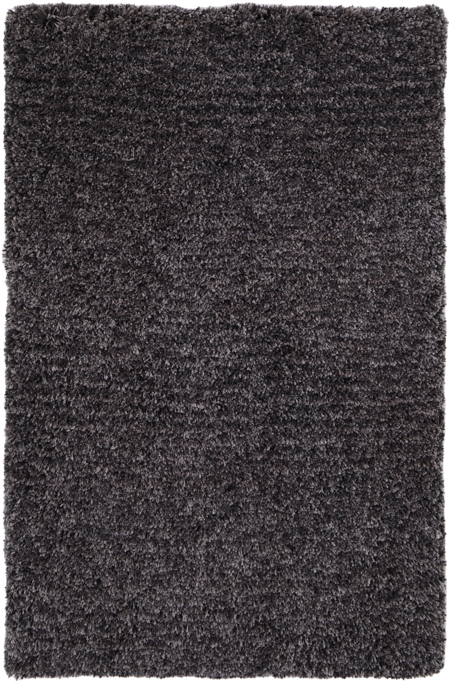 Handmade Black Tufted Synthetic 8' x 10' Area Rug