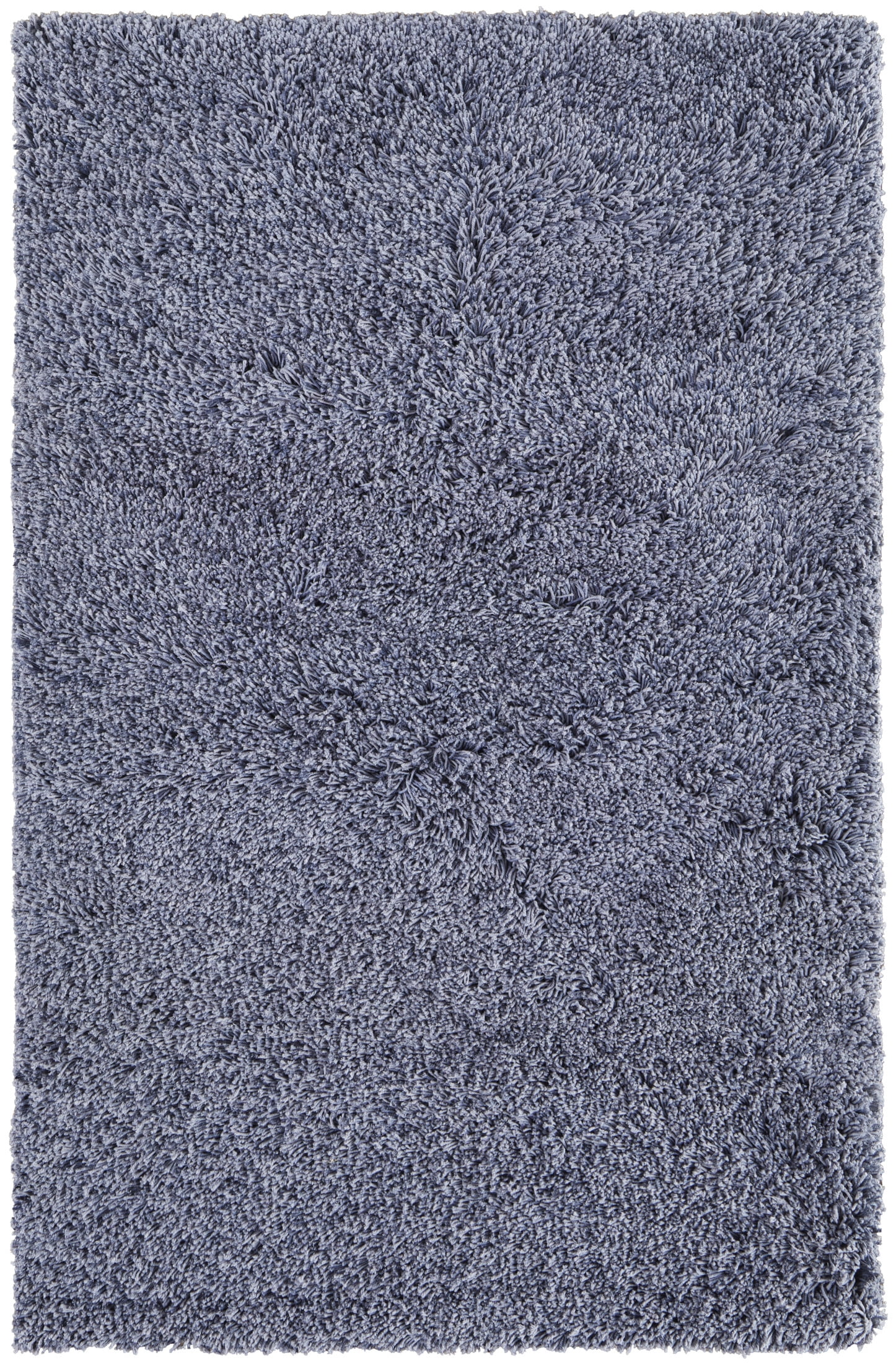 Feizy Stoneleigh Modern Solid, Blue, 4' x 6' Accent Rug Stain Water