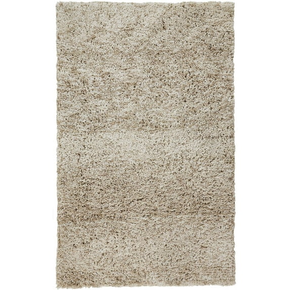 Feizy Stoneleigh Modern Solid, Tan/Ivory, 2' x 3' Accent Rug Stain Water Resistant Pet & Kid Friendly Luxury & Glam Design Carpet for Living Dining Bed Room