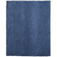 Feizy TLA8A98FNVY000E10 Tula 5' X 8' Shag Solid Indoor Rectangular Area ...