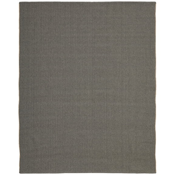 Feizy Theo Modern Solid, Green/Tan, 10' x 14' Area Rug Reversible Stain Resistant Fade Resistant Casual Design Carpet for Living Dining Bed Room