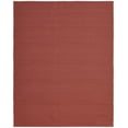 thumbnail image 1 of Feizy Theo Modern Solid, Red/Tan, 5' x 8' Area Rug Reversible Stain Resistant Fade Resistant Casual Design Carpet for Living Dining Bed Room, 1 of 8