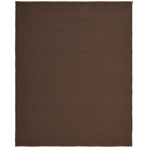 Feizy Tito Modern Solid, Brown, 9' x 12' Area Rug Stain Fade Resistant Kid Friendly Casual Design Carpet for Living Dining Bed Room