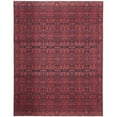 thumbnail image 1 of Feizy Voss Transitional Trellis & Lattice, Red/Black, 5'3" x 7'6" Area Rug Stain Fade Resistant Pet & Kid Friendly Cottage Distressed Floor Rug for Living room Bedroom, 1 of 9