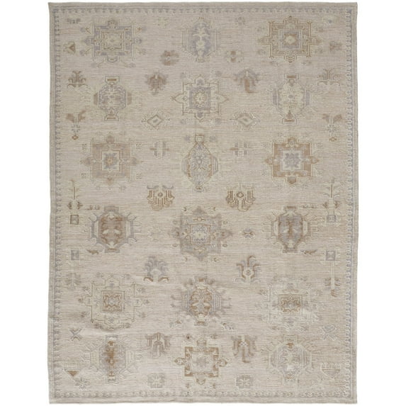 Feizy Wendover Transitional Oriental, Tan/Brown, 3'6" x 5'6" Accent Rug Eco Friendly Stain Resistant Handmade Vintage Floor Rug for Living room Bedroom