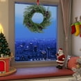 thumbnail image 1 of Fek888 Christmas Decorations Wreath Red Winter Wreaths For Front Door Large Christmas Wreath Artificial Green Wreath For Front Door Window Walls Christmas Decor Indoor Outdoor Home, 1 of 6