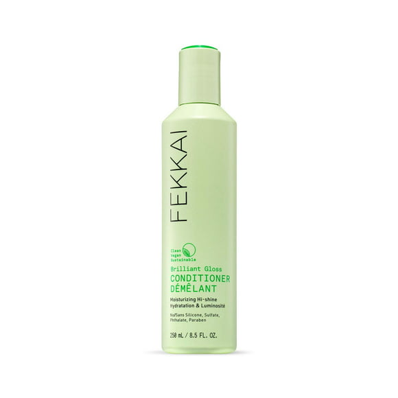 Fekkai Brilliant Gloss Conditioner - 8.5 oz - Replenishes Moisture in Dry, Frizz-Prone Hair - Salon Grade, EWG Compliant, Vegan & Cruelty Free