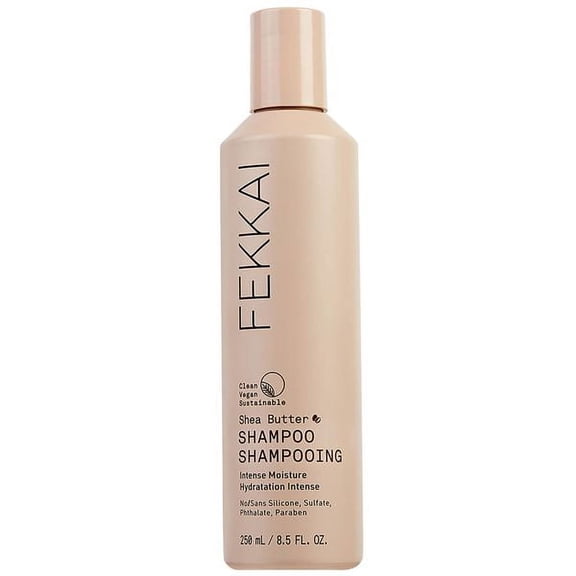 Fekkai Shea Butter Shampoo - 8.5 oz - Improves Moisture, Softness & Shine - Reduces Frizz by 61% Up to 12H - Free of Sulfates, Parabens, Phthalates - Vegan, Cruelty-Free