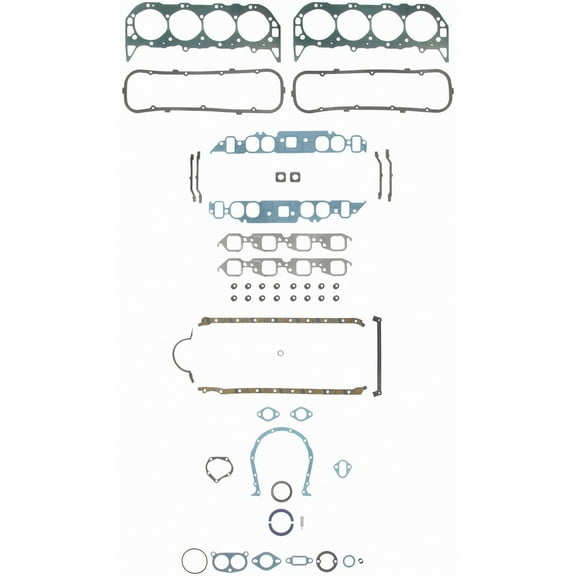 Fel-Pro 260-1009 Engine Gasket Set - Full Fits select: 1970 CHEVROLET EL CAMINO, 1970-1975 CHEVROLET MONTE CARLO
