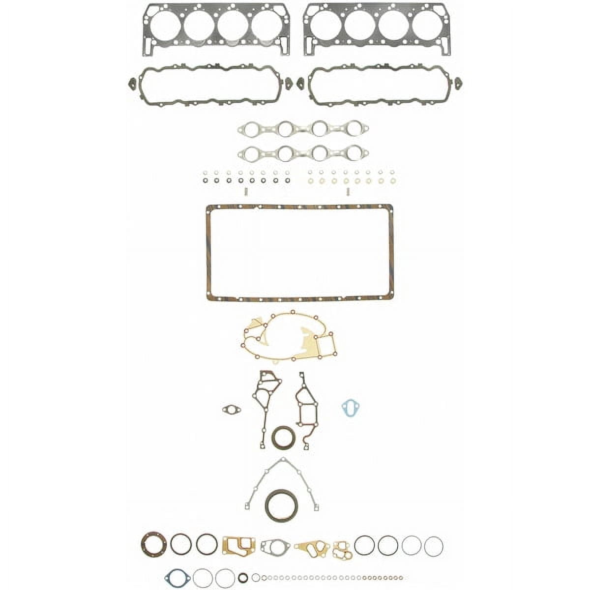 Fel-Pro 260-1672 Engine Full Gasket Set Fits select: 1983-1987 FORD F250, 1983-1987 FORD F350