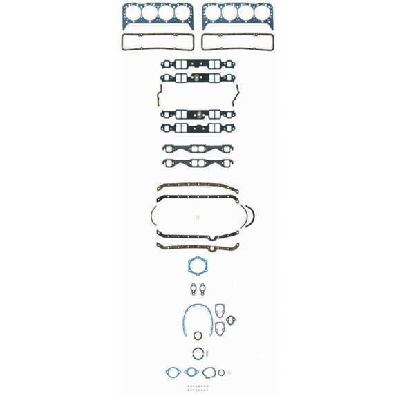 Fel-Pro 260-1717 Gasket Set For Select 65-76 Chevrolet Pontiac Models Fits select: 1970-1975 CHEVROLET MONTE CARLO, 1970-1976 CHEVROLET IMPALA