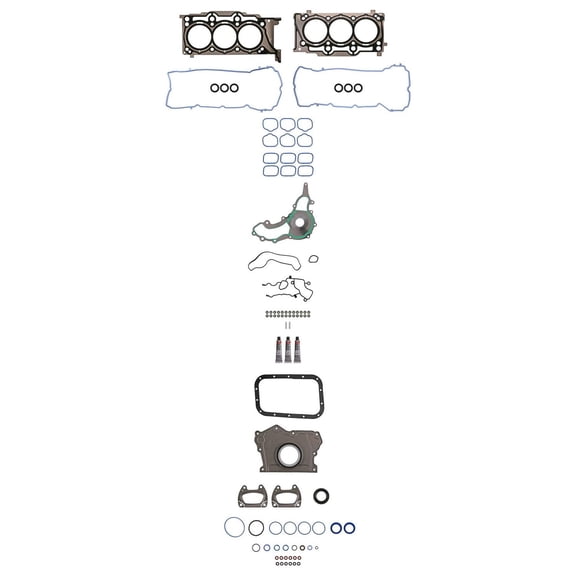 Fel-Pro 260-3181 Gasket Set For 11-13 300 Challenger Charger Wrangler Fits select: 2012-2013 JEEP WRANGLER, 2011-2013 DODGE CHARGER