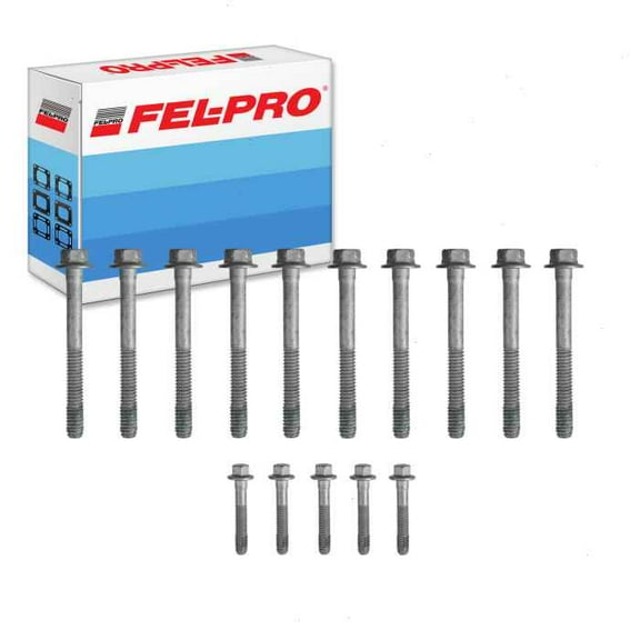 Fel-Pro Cylinder Head Bolt Set compatible with Chevrolet Colorado 5.3L V8 2010-2012