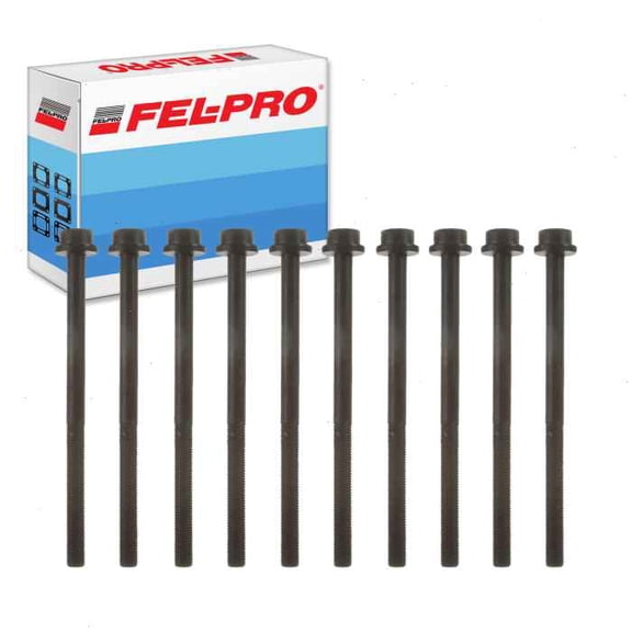 Fel-Pro Cylinder Head Bolt Set compatible with Ford Escape 2.0L 2.3L 2.5L L4 2005-2019