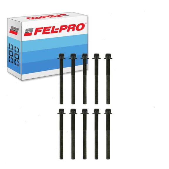 Fel-Pro Cylinder Head Bolt Set compatible with Nissan Frontier 2.5L L4 2005-2017