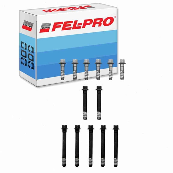 Fel-Pro Cylinder Head Bolt Set compatible with Chevrolet K1500 4.3L V6 1988-1998