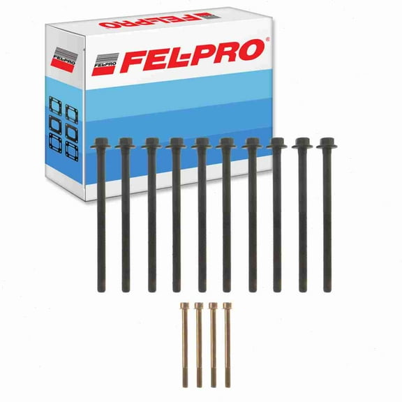 Fel-Pro Cylinder Head Bolt Set compatible with Chevrolet Malibu 2.2L 2.4L L4 2004-2014