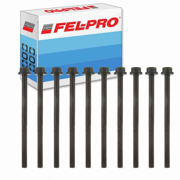 Fel-Pro Cylinder Head Bolt Set compatible with Mazda CX-7 2.3L 2.5L L4 2007-2012